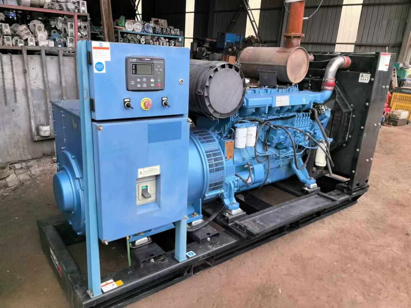 乐亭500kW 柴油发电机组可带动设备功率的计算公式是什么？