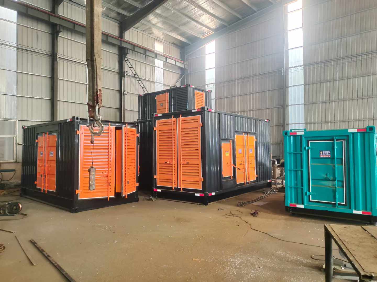 乐亭500kw柴油发电机组可以带动多少功率设备？