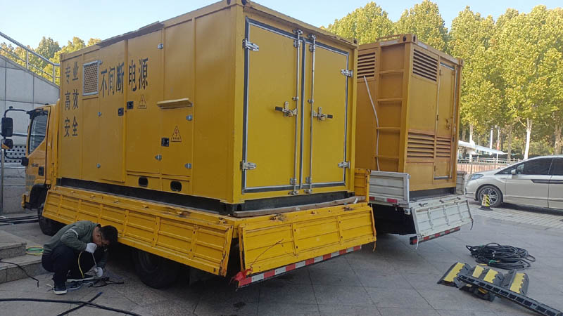 乐亭柴油发电机组和UPS电源配合使用时的注意事项